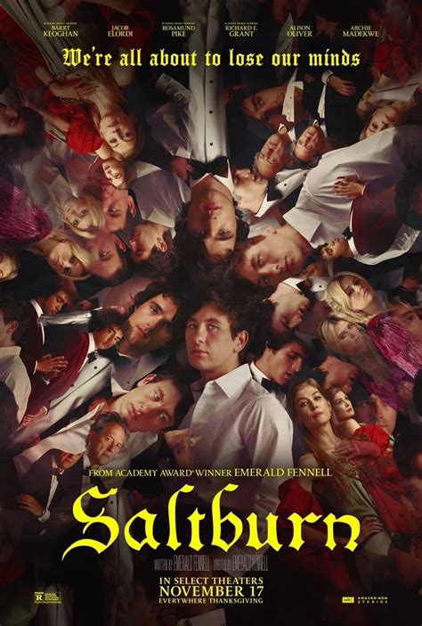 SALTBURN Written by Emerald Fennell.